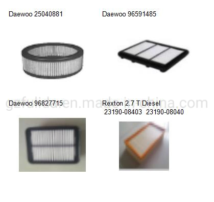 Daewoo Ssangyong Fuel Filter OEM Quality 60000PCS/Day